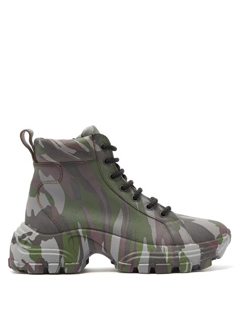 miu miu combat boots camo|Boots And Ankle Boots For Women .